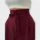 Jill – Lace-Up Casual Trousers