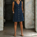 Olivia - Casual Denim Dress