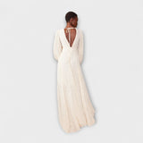 Elsa - Cream Maxi Dress by Allegory