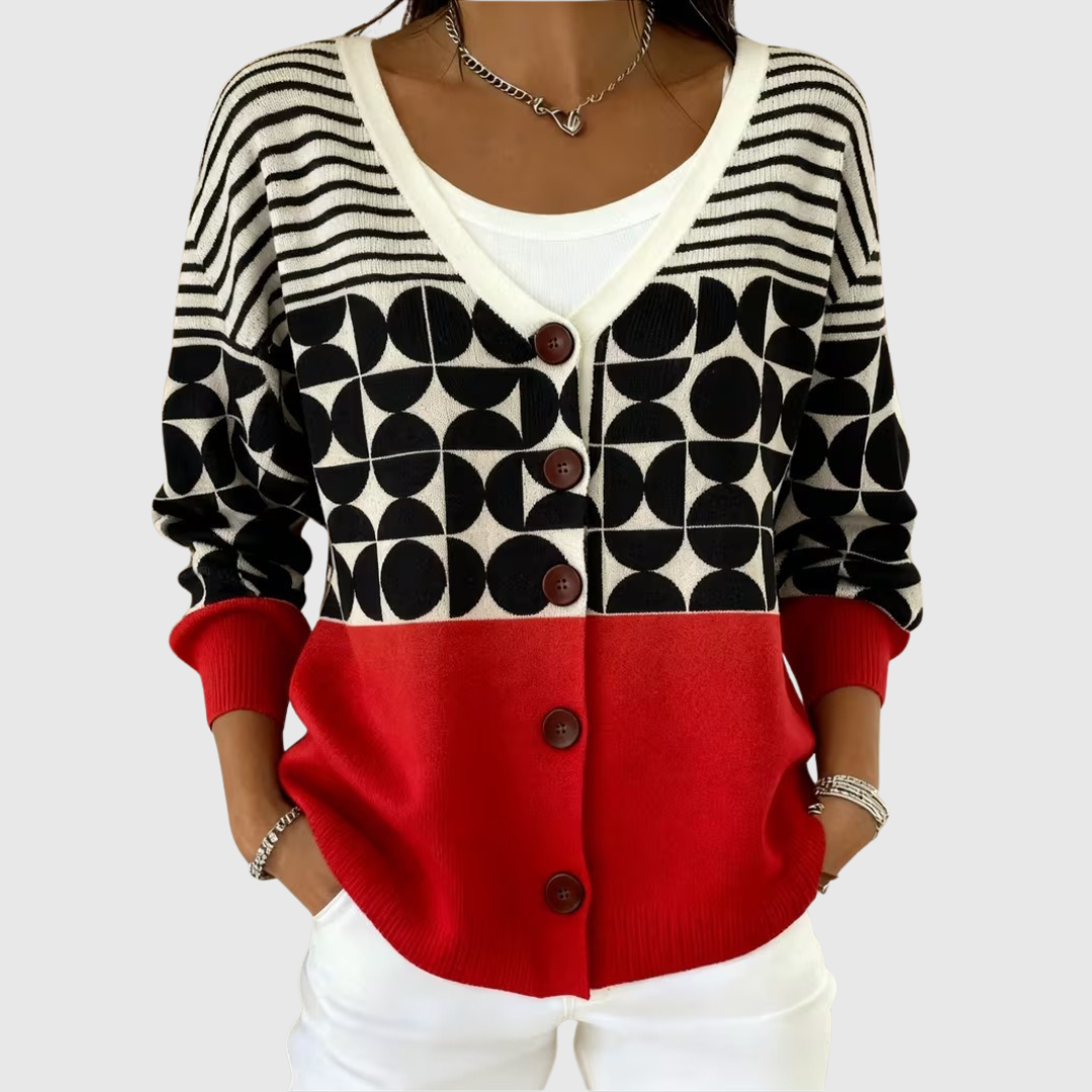 Sorrel | Geometric Cardigan