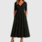 Elira | Crossover Elegance Dress