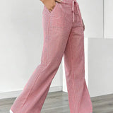 Alina™ | Elegant Striped Trousers with Pockets