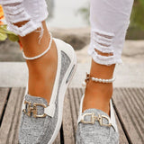 Ellie - Flat Buckle Loafers