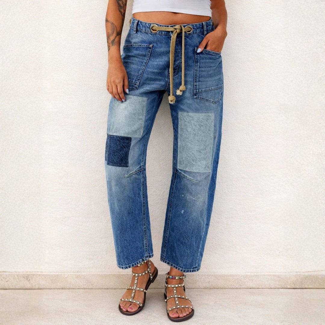 Maisie - Patchwork Jeans