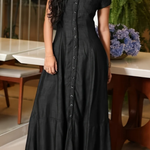 Ruby - Long Denim Dress