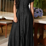 Ruby - Long Denim Dress