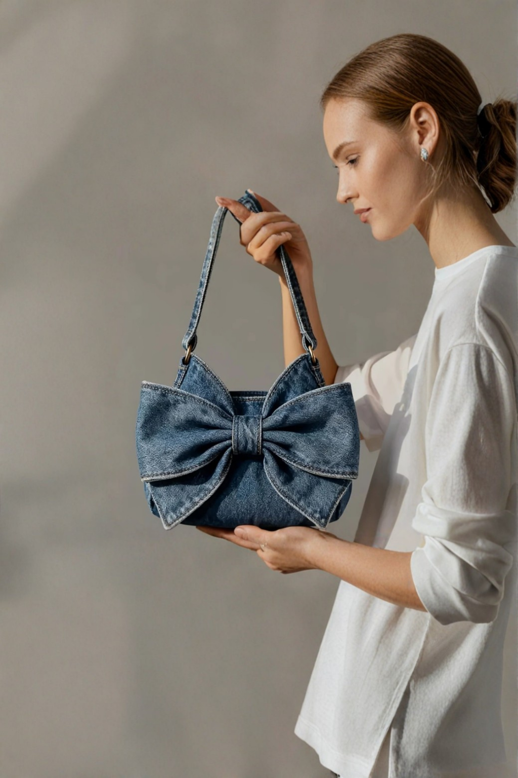 Alice - Retro Bow Bag