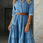 Louisa - Smart Casual Denim Dress
