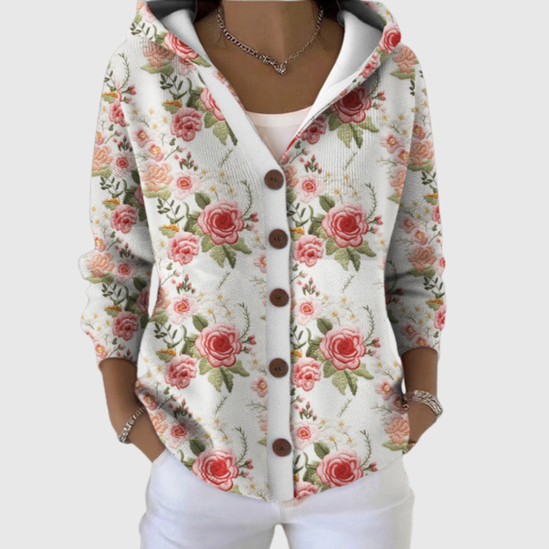 Lettice | Vintage Rose Cardigan