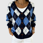 Jocasta | Argyle Cardigan