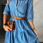 Louisa - Smart Casual Denim Dress