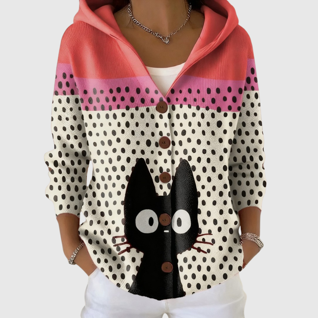 Rosanna | Cat and Spot Cardigan