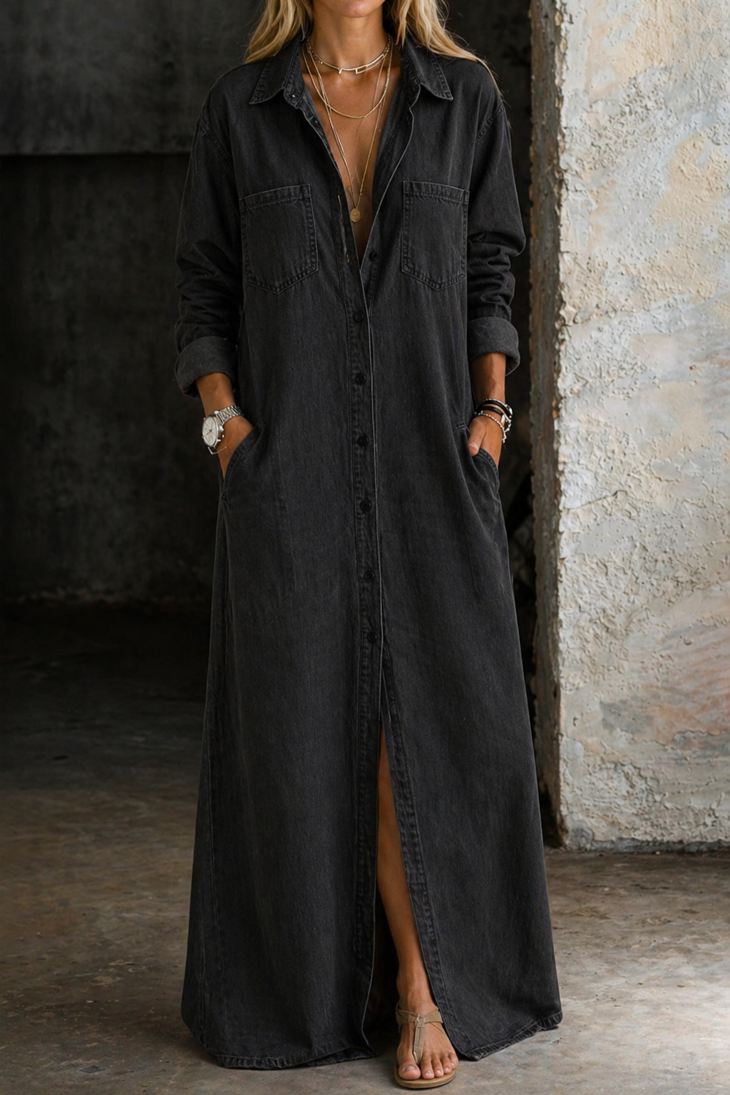 Poppy - Button-Down Dress