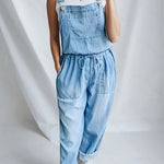 Hannah - Casual Denim Jumpsuit