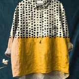 Martha | Women's Casual Blouse featuring Polka Dot Design