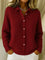 Katrina | Textured Knitted Button Cardigan