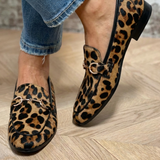 Lacey | Leopard Print Loafers