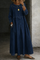 Sophie - Peter Pan Collar Denim Dress