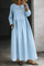 Sophie - Peter Pan Collar Denim Dress