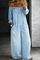 Elsie - Long-Sleeve Off-the-Shoulder Jumpsuit