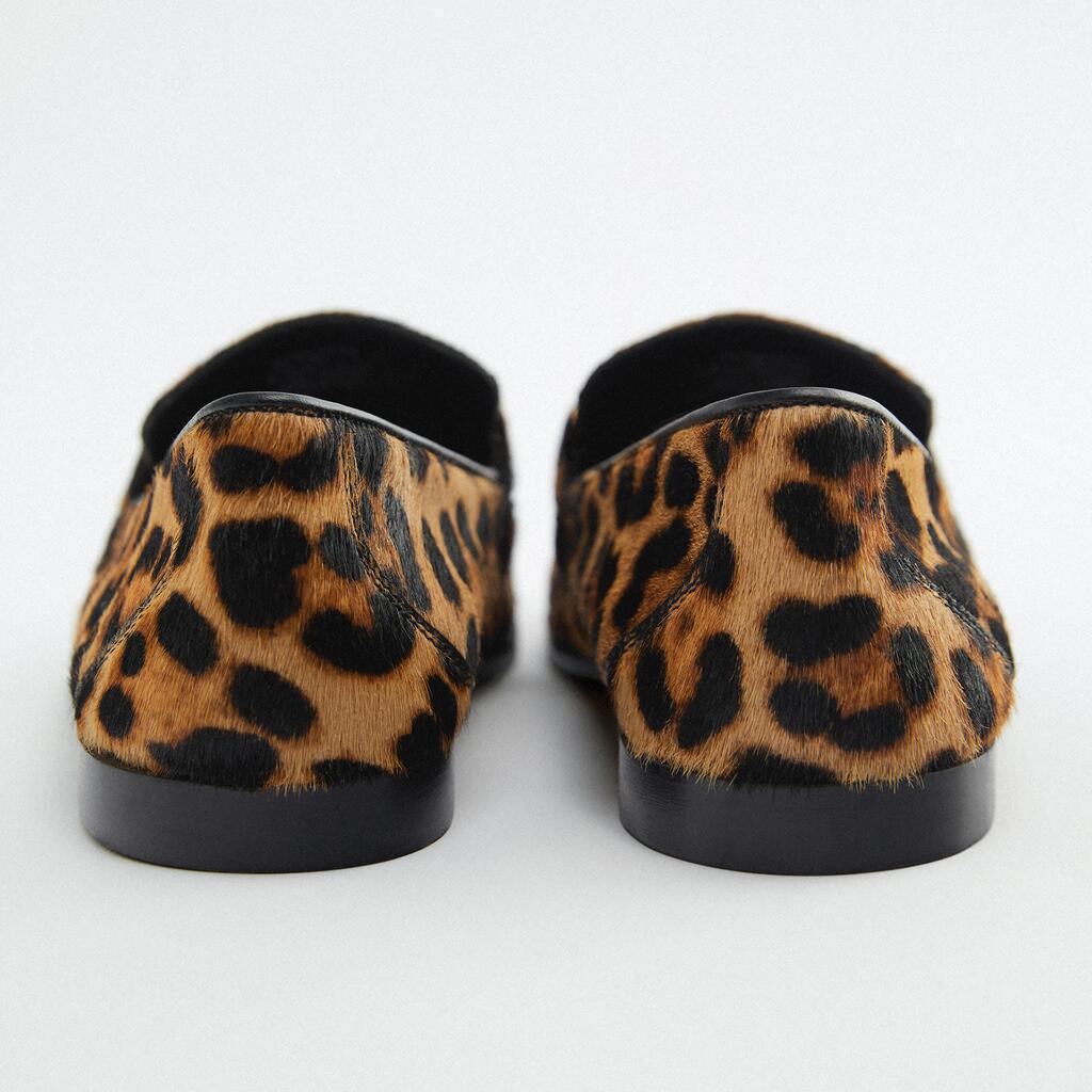Lacey | Leopard Print Loafers