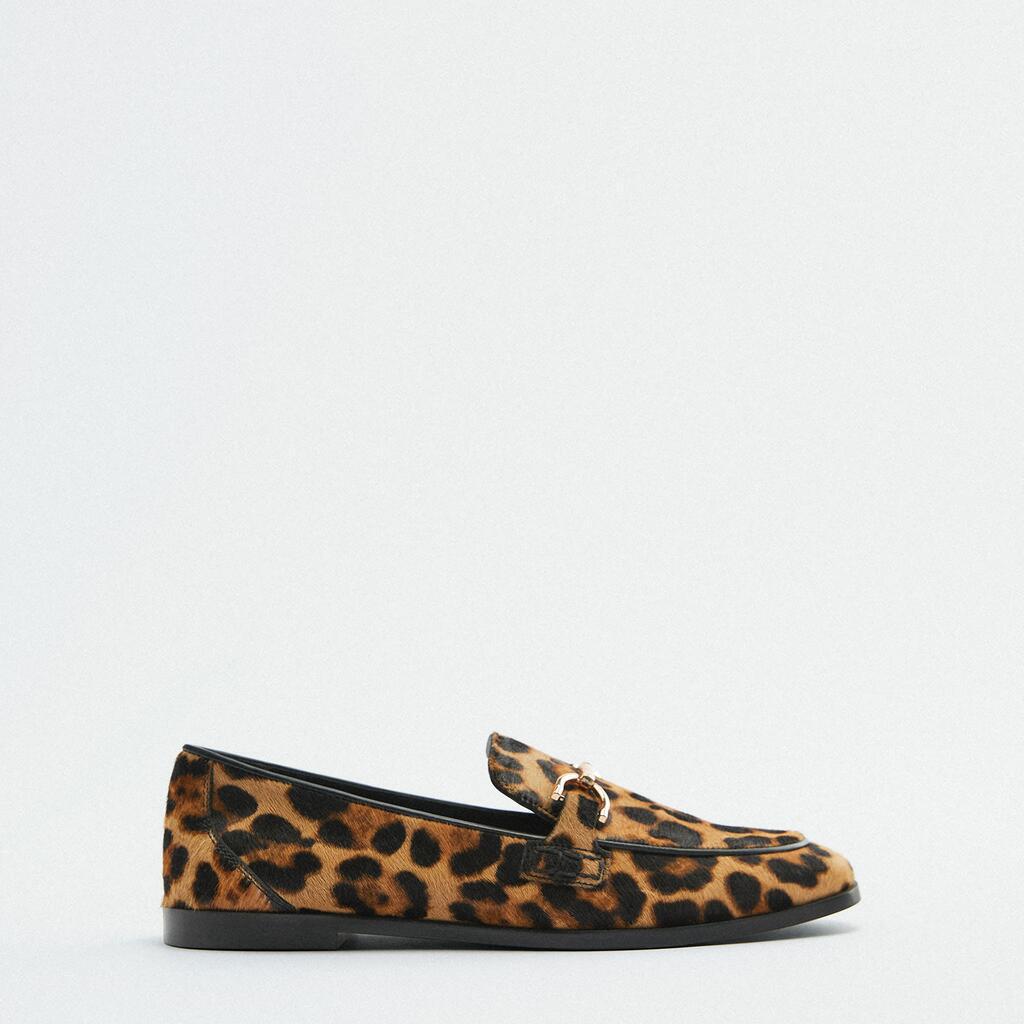Lacey | Leopard Print Loafers
