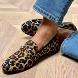 Lacey | Leopard Print Loafers