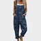 Comfortable printed overalls