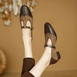 Nerissa | Vintage Buckle Shoes