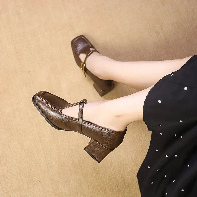 Coralie | Timeless Mid-Heel Shoes