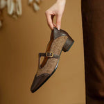 Nerissa | Vintage Buckle Shoes