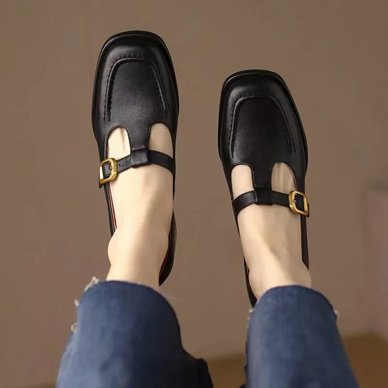Kitty | Vintage-Style T-Bar Shoes