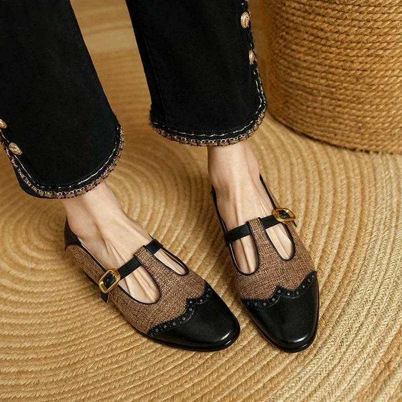 Nerissa | Vintage Buckle Shoes