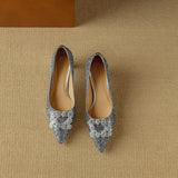 Orla | Glitter Court Shoes