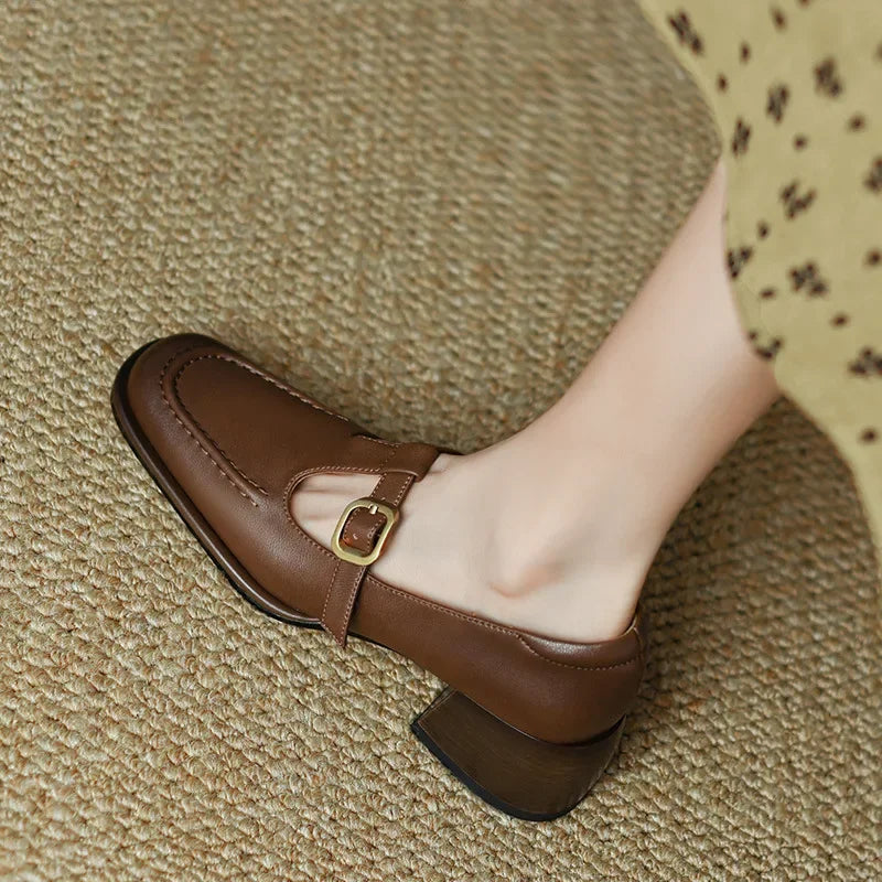 Kitty | Vintage-Style T-Bar Shoes
