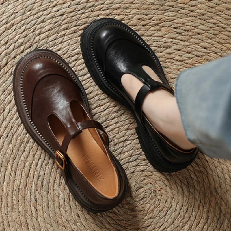 Merryn | Vintage T-Bar Shoes
