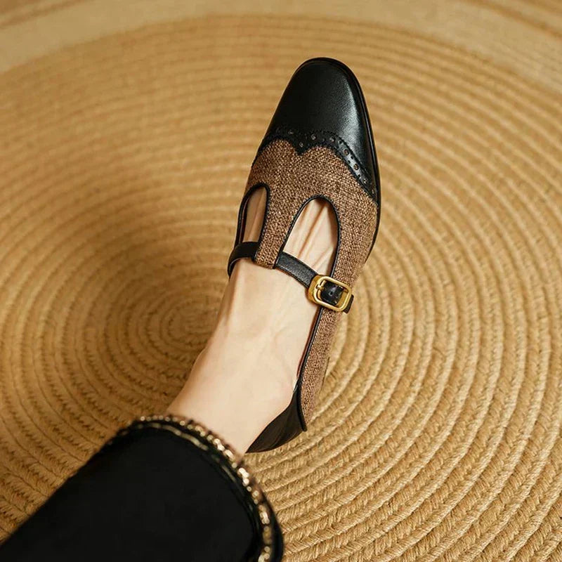 Nerissa | Vintage Buckle Shoes