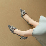 Orla | Glitter Court Shoes