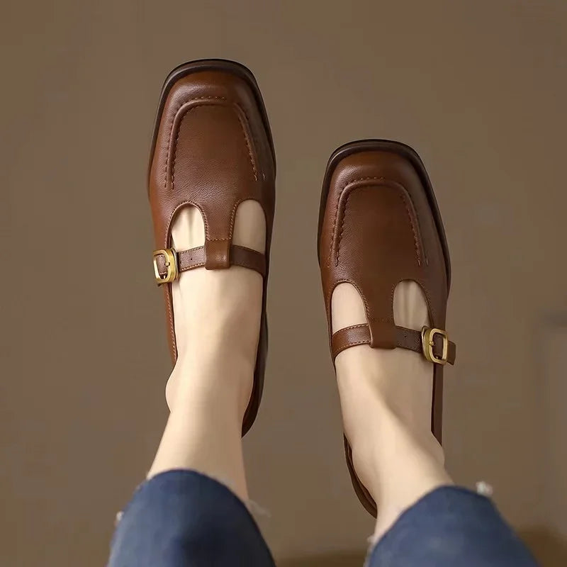 Kitty | Vintage-Style T-Bar Shoes