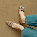Orla | Glitter Court Shoes