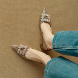 Orla | Glitter Court Shoes