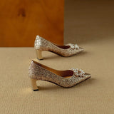 Orla | Glitter Court Shoes