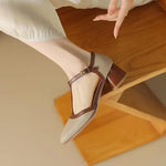 Xanthe | Elegant Mid-Heel Shoes