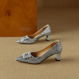 Orla | Glitter Court Shoes