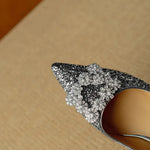Orla | Glitter Court Shoes