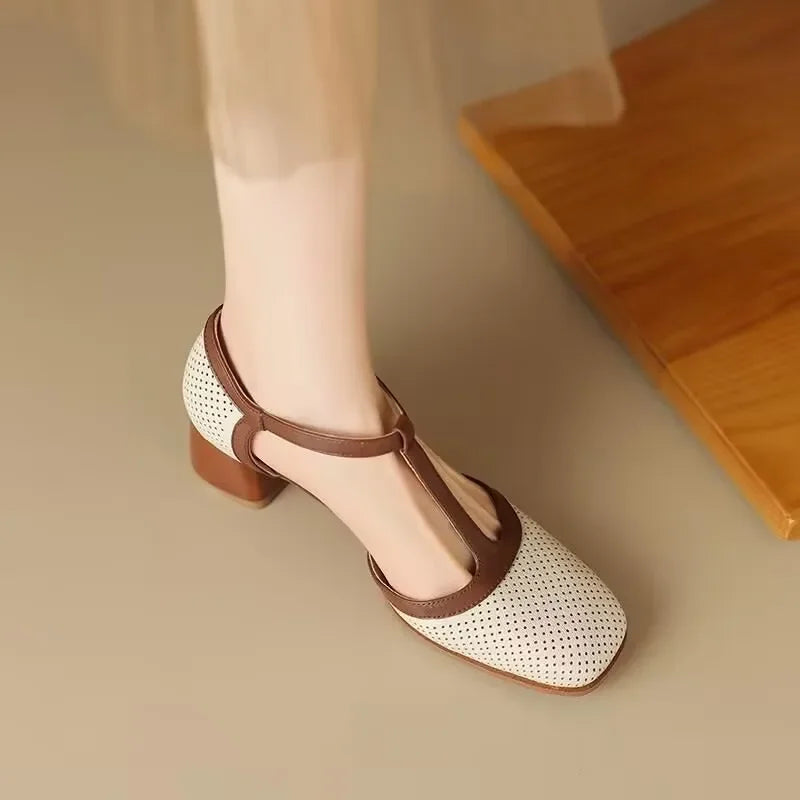 Xanthe | Elegant Mid-Heel Shoes