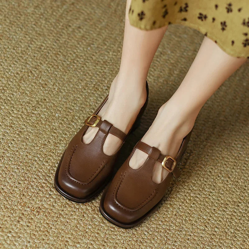 Kitty | Vintage-Style T-Bar Shoes