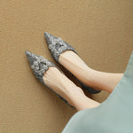 Orla | Glitter Court Shoes