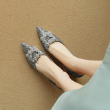 Orla | Glitter Court Shoes