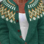 Lysandra | Cardigan with Nordic Pattern